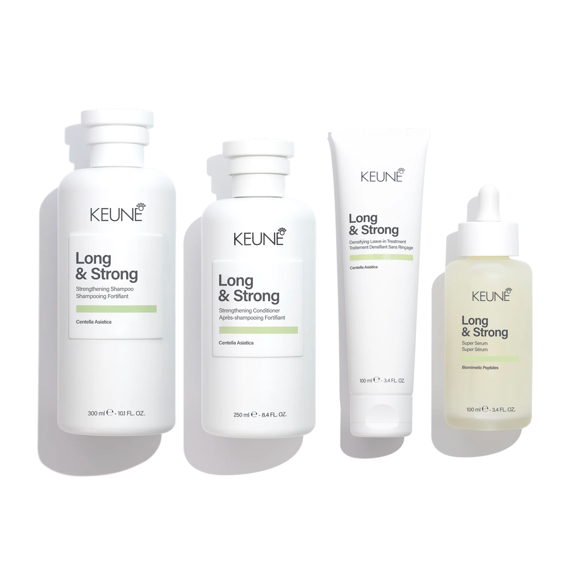 Keune Long & Strong anti-thinning haircare bundle